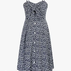 Maternity blue dress